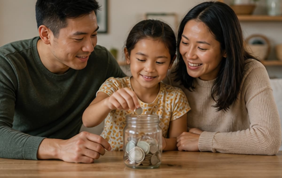 Photorealistic parenting scene for Sexting Blog