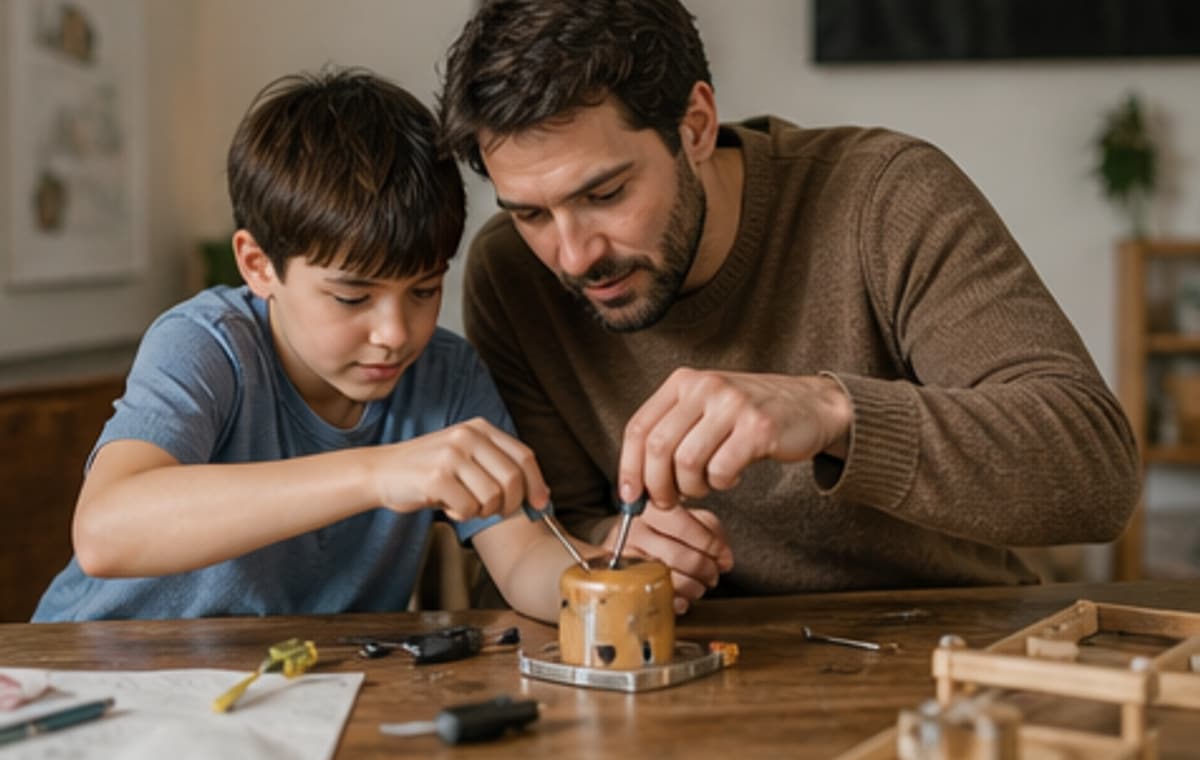 Photorealistic parenting scene for Your Role as Sex Educator