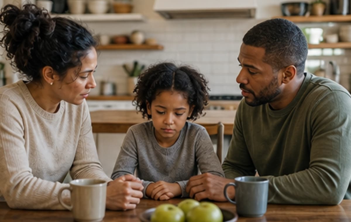 Photorealistic parenting scene for Facebook Contests Lessons Learned
