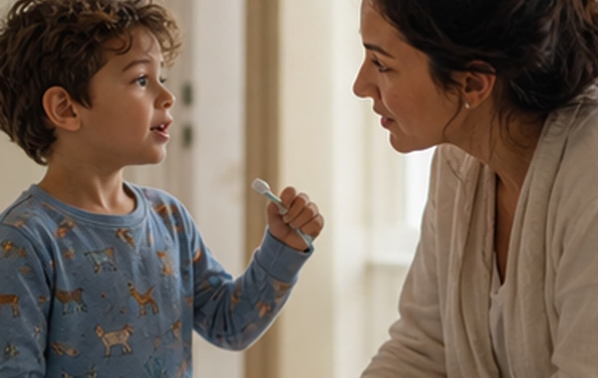 Photorealistic parenting scene for Grace Full Parenting