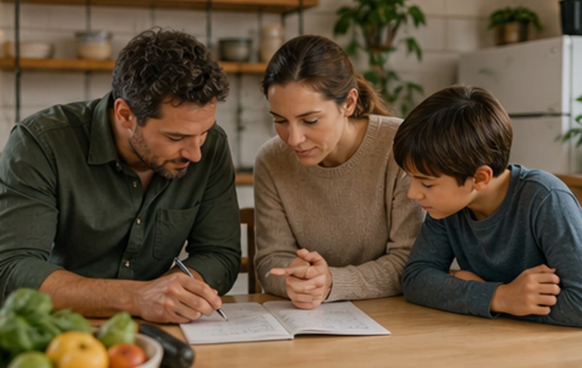 Photorealistic parenting scene for The Art of Allowing Parent Control from the Inside Out